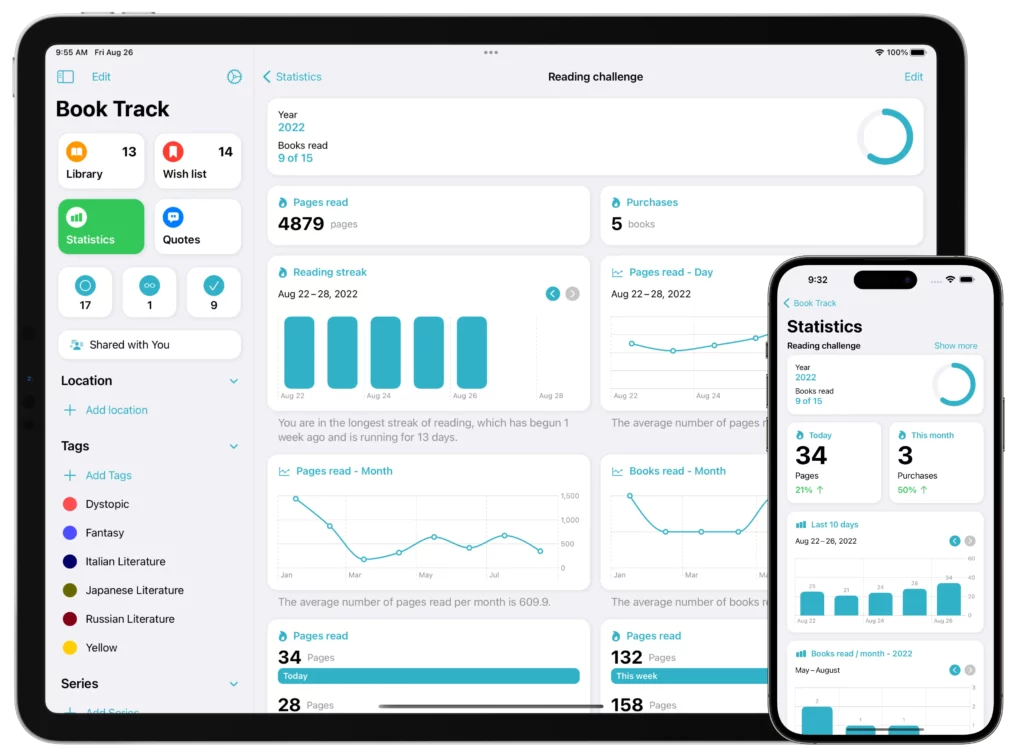 The best Book Tracker app for your iPhone, iPad and Mac in 2023